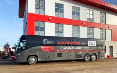 100% Electric Zero-emissions Motor Coach Arrives in Fort McMurray