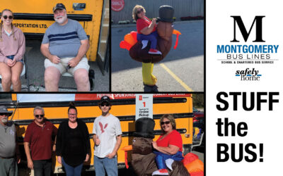 Montgomery Bus Lines Holds 11th Annual Stuff the Bus Food Drive