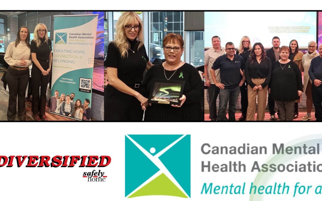 Diversified Transportation Honored as Mental Health Champion by CMHA Wood Buffalo