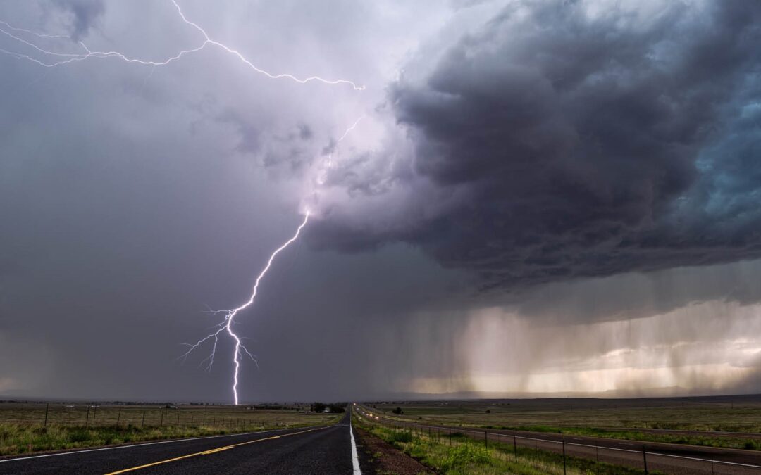 Diversified Transportation Driver Keeps His Cool After His Coach is Struck by Lightning