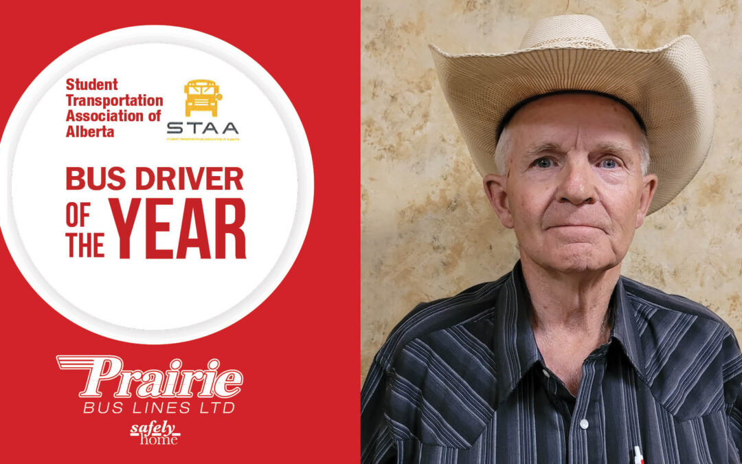 Prairie Bus Lines Driver Named Alberta School Bus Driver of the Year